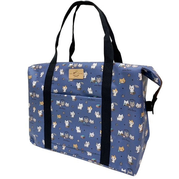 Uma Hana Handbags - Waterproof Cat Extra Large Travel Tote Luggage Weekender Duffel Trolley Sleeve